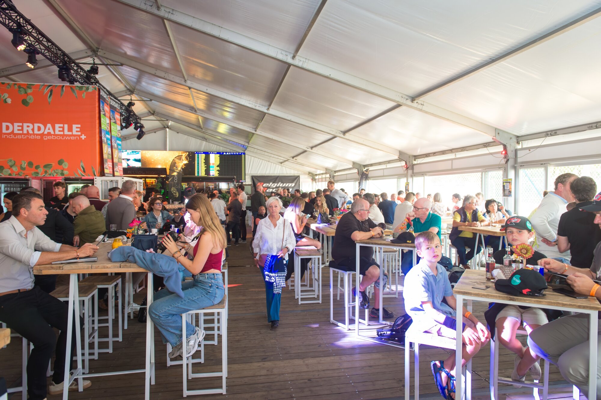 Derdaele VIP tent